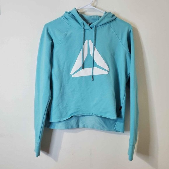 Women's Medium Reebok Cropped Hoodie - Picture 1 of 3